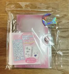 クーリア公式　ボンボンドロップ　透明シールバインダー