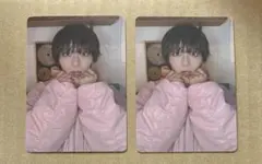 なにわ男子　大西流星　トレカ　特典　HARD WORK 2枚