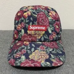 美品 Supreme フローラル キャップ