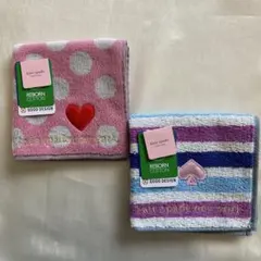 【新品】ケイドスペード kate spade タオルハンカチ ２枚セット