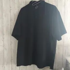 無印良品 黒 XL ポロシャツ