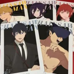 チェンソーマン クリアファイル デンジ レゼ マキマ 早川アキ ビーム 5点