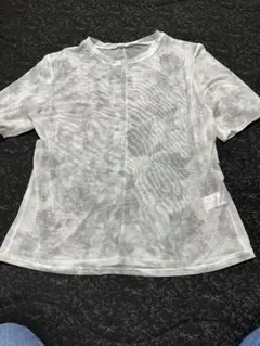 GU メッシュ 半袖 Tシャツ XL ホワイト