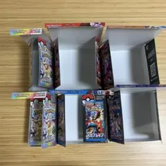 ペリペリ無し　ポケモンカード　空き箱　6BOX