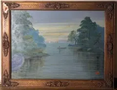 Rick Gonzalez作 額装絵画 帆船 海景画 フィリピン購入品① - メルカリ