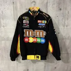 新品タグ付きm&m's レーシングジャケット 未使用品 Lサイズ 16d47d22598ad156fb4dc501d3d871