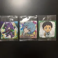 にふぉるめーしょん ヱヴァンゲリヲン新劇場版 シールウエハース 3枚セット