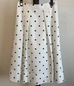 MISCH MASCHドット柄フレアスカート