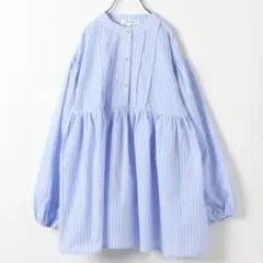 ●美品　グローバルワーク　ストライプチュニックブラウス　130cm
