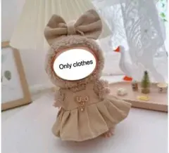 新品★らぶぶ服★ぬい服　リボン　ワンピース　バッチ　3点セット✨✨