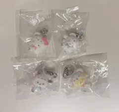 サンリオ　フロッキー　ふわふわスノー　めじるしチャーム　めじるしアクセサリー