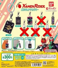 【新品】【未開封】仮面ライダー めじるしアクセサリー　5個セット