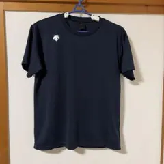 DESCENTE スポーツTシャツ ネイビー