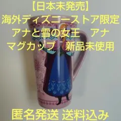 【日本未発売】海外ディズニーストア限定　アナと雪の女王　アナ　マグカップ　未使用