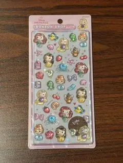 【正規品】ディズニープリンセス　ボンボンドロップシール