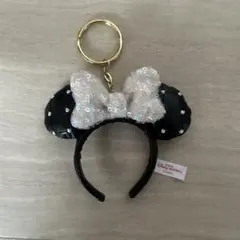 ミニー ディズニー キーリング 黒