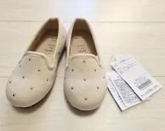 新品タグ付き／apres les cours／フラットシューズ／size１５cm
