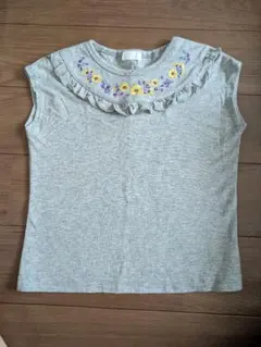 コンビミニ 半袖Tシャツ 100 花柄刺繍のサムネイル