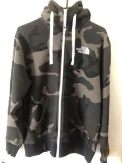 THE NORTH FACE 迷彩柄 フルジップパーカー Sサイズ