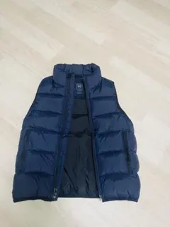 GAP KIDS ネイビー ダウンベスト S REGULAR
