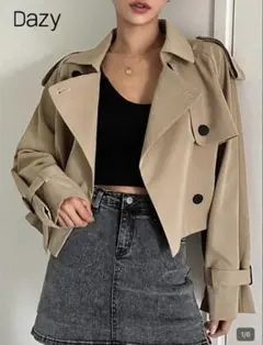 SHEIN DAZY トレンチコートのサムネイル