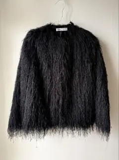 ファーカーディガン カーディガン