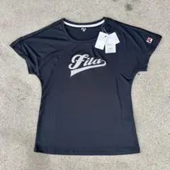 【B6】 新品未使用 FILA 半袖Tシャツ ブラック Lサイズのサムネイル