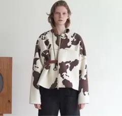 SUNSEA COW GEOGRAPHIC MELTON BLOUSONのサムネイル