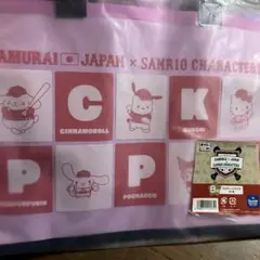 サンリオ ✖️サムライジャパン キャラクター クリアートートバッグ B賞