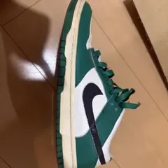 Nike Dunk Low Green White スニーカー