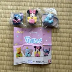 ディズニーwithリボン！　スティッチ　ミニー　ダンボ