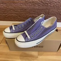 【新品】27.0cm CONVERSE ALL STAR パープル　スニーカー