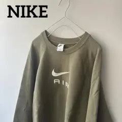 NIKEナイキスウェットトレーナーメンズ長袖カーキL