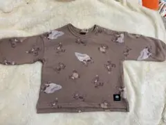 バースデイ　フタフタ　ふたくま　futafuta トップス　80サイズ　茶色