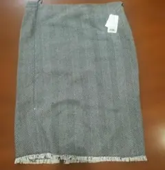 新品タグ付きハウンドトゥース柄 4L スカート