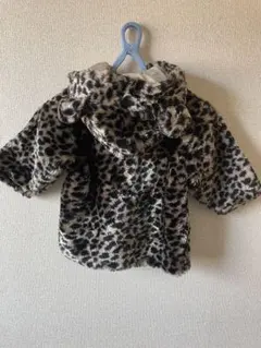 可愛いヒョウ柄 ぬいぐるみ風ファーコート 95 着ぐるみ　人気レオパード