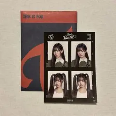 TWICE ダヒョン THIS IS FOR 証明写真ステッカー ポップアップ