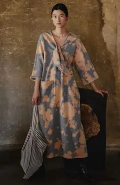 freada フリーダ　ブリーチ裏起毛リボンワンピース　新品タグ付　デイトナ