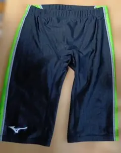 Mizuno 競泳水着 ブラック/グリーン