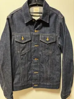 【大特価】BEAMS×Fire Serviceデニムジャケット濃紺Gジャン日本製
