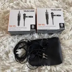 TASCAM TM-10L ラベリアマイク 2個セットのサムネイル
