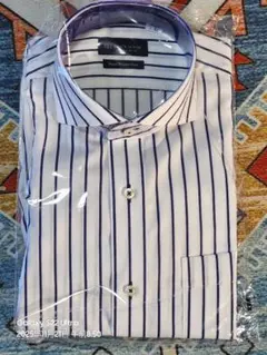 ホリゾンタルカラーのドレスシャッツ L41-82