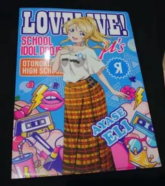 ラブライブ μ's 設定資料 絢瀬絵里 原画 非売品 えりち - メルカリ