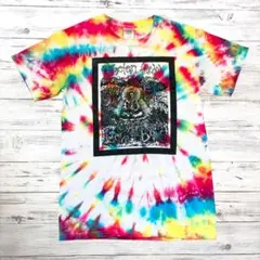 GILDAN Tシャツ 染め柄 マルチカラー S 0180