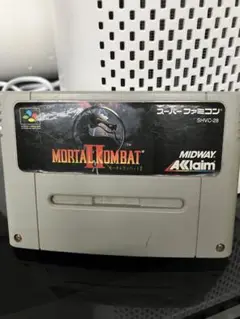 スーパーファミコン用ソフト「モータルコンバット2」
