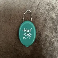 HUF ラバーコインケース グリーン