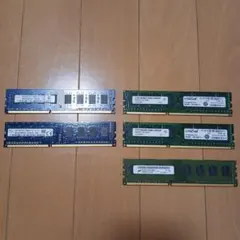 ジャンク デスクトップ用 DDR4 メモリ 5枚セット - メルカリ