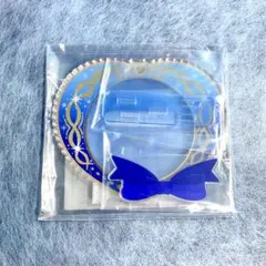 FUKUYA(フクヤ)　チョコレートホリデー　アクリル缶バッジスタンド　ブルー