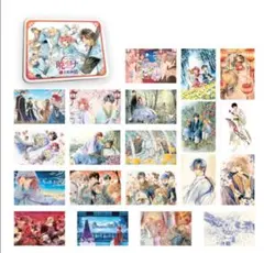 ◆暁のヨナ大原画展◆缶入りポストカード20枚