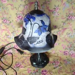 ガレ風ランプ スタンドアンティーク ヴィンテージアールヌーボー
